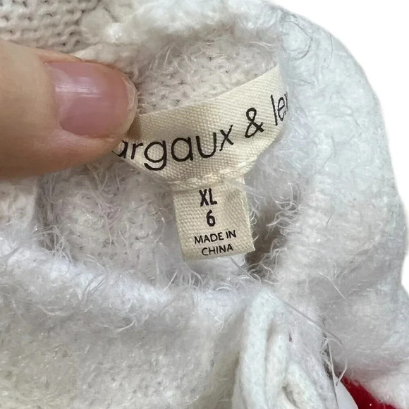 Margaux & Lexi Red Snowflake Winter Dress 6 - Picture 3 of 3